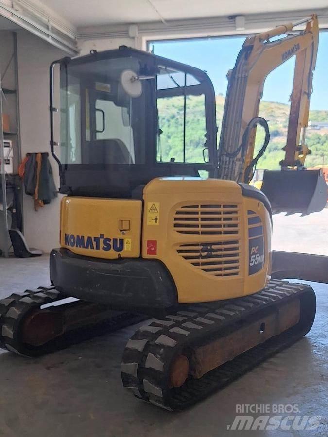 Komatsu PC55 MR-3 Minigraafmachines < 7t
