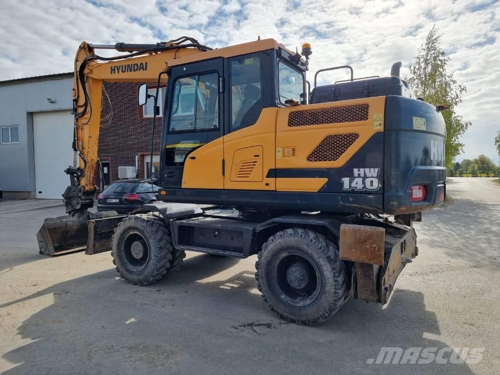 Hyundai HW 140 Wielgraafmachines