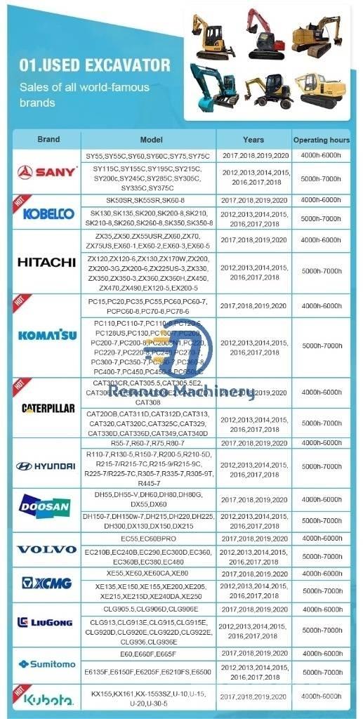 Komatsu 350-8 Rupsgraafmachines