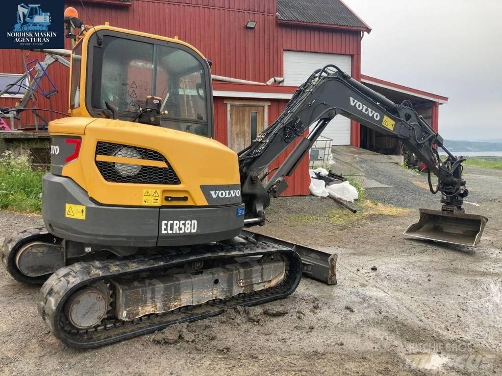 Volvo ECR 58 D Minigraafmachines < 7t