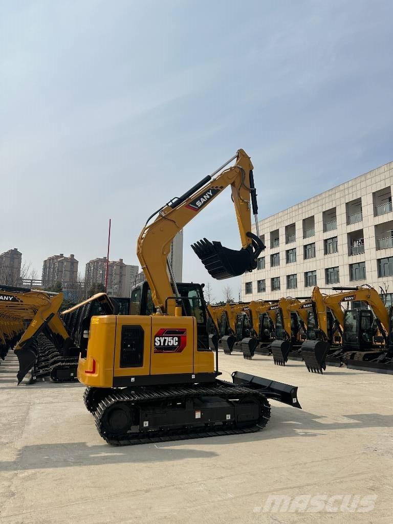 Sany SY75 Rupsgraafmachines