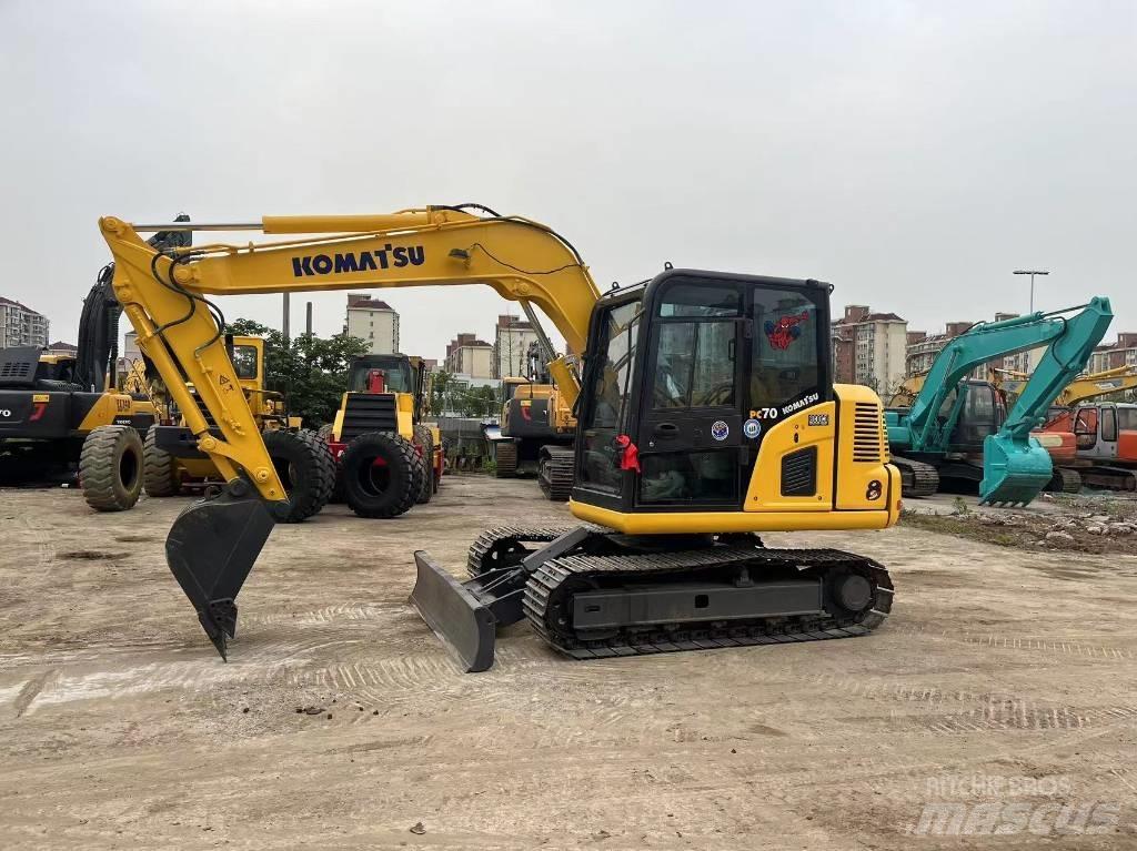 Komatsu PC 70-8 Rupsgraafmachines