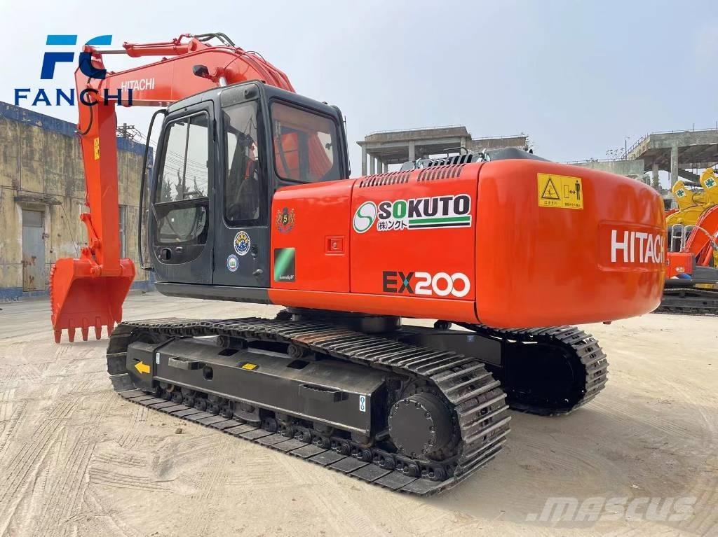 Hitachi EX 200 Rupsgraafmachines