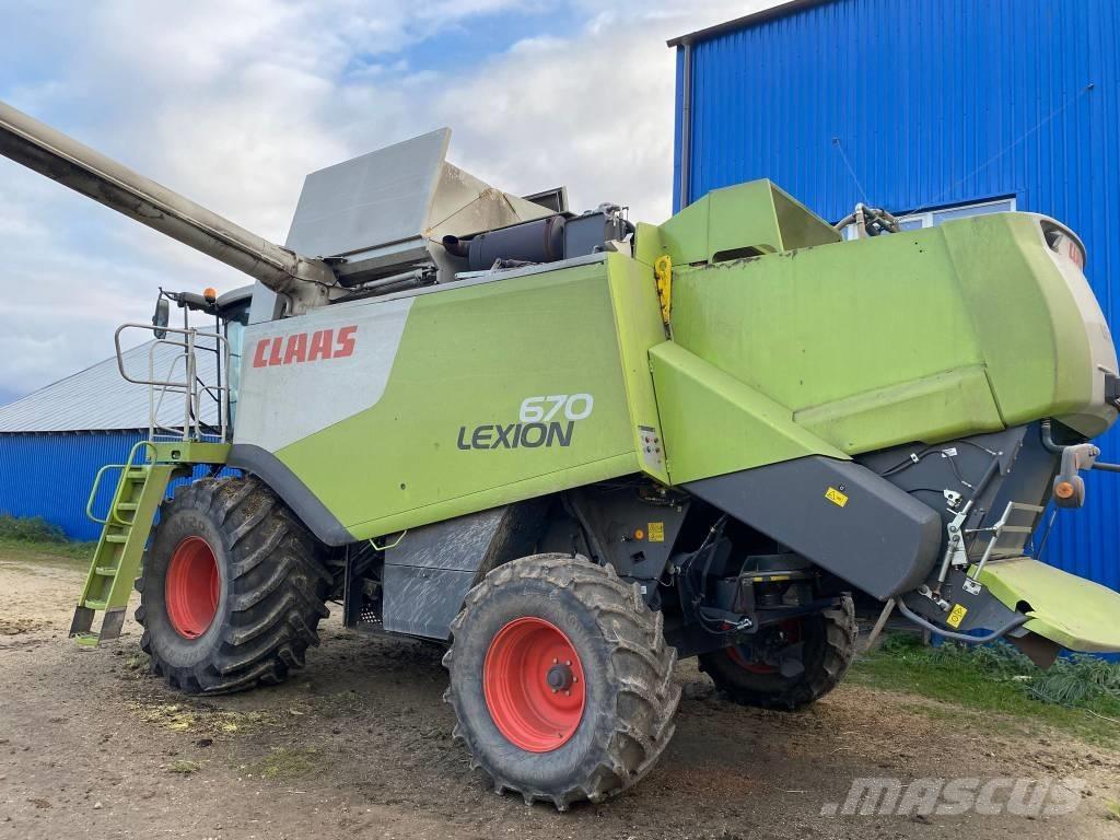 CLAAS Lexion 670 Maaidorsmachines