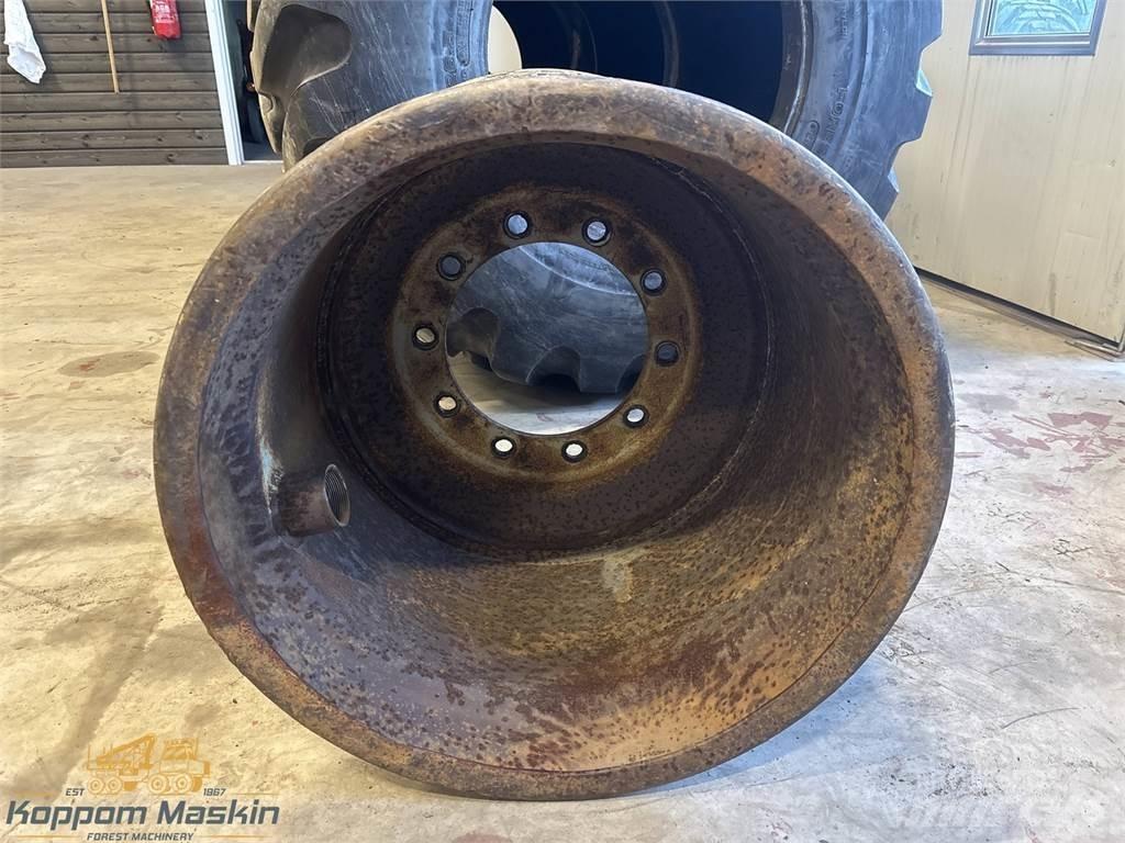 Valmet 890 24x26,5 Banden, wielen en velgen