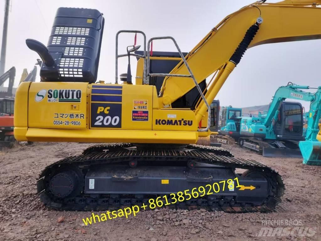 Komatsu PC 200-8 Rupsgraafmachines