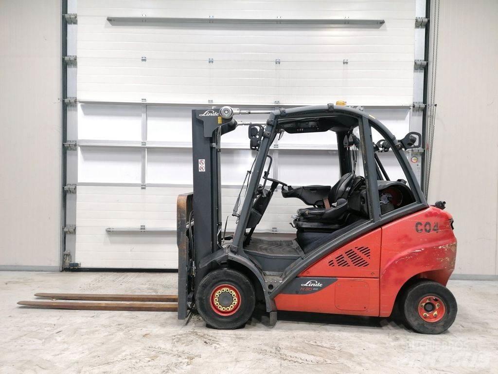 Linde H30T-02 LPG heftrucks