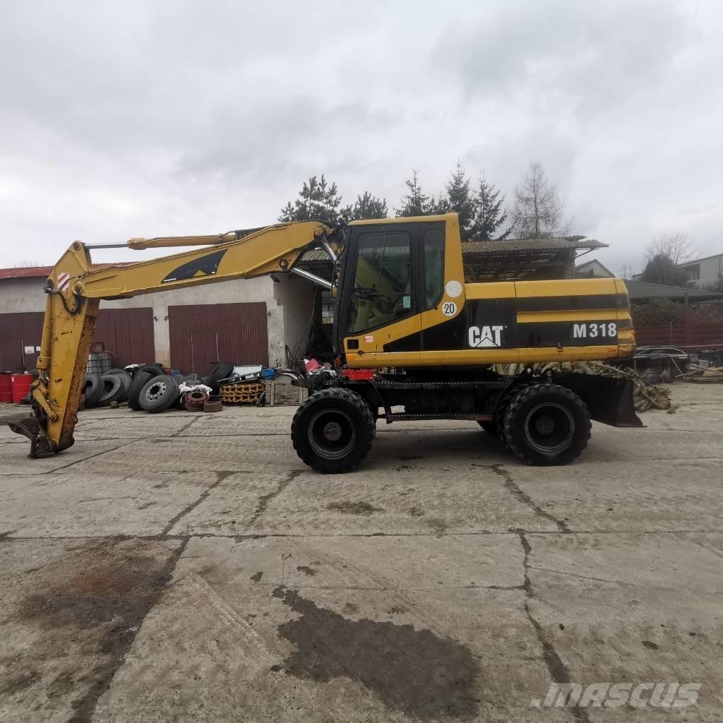 CAT M 318 B Wielgraafmachines