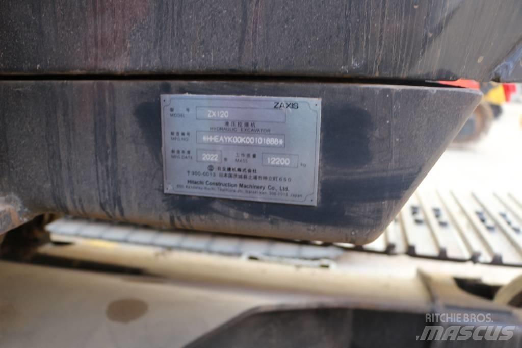 Hitachi 120 Rupsgraafmachines