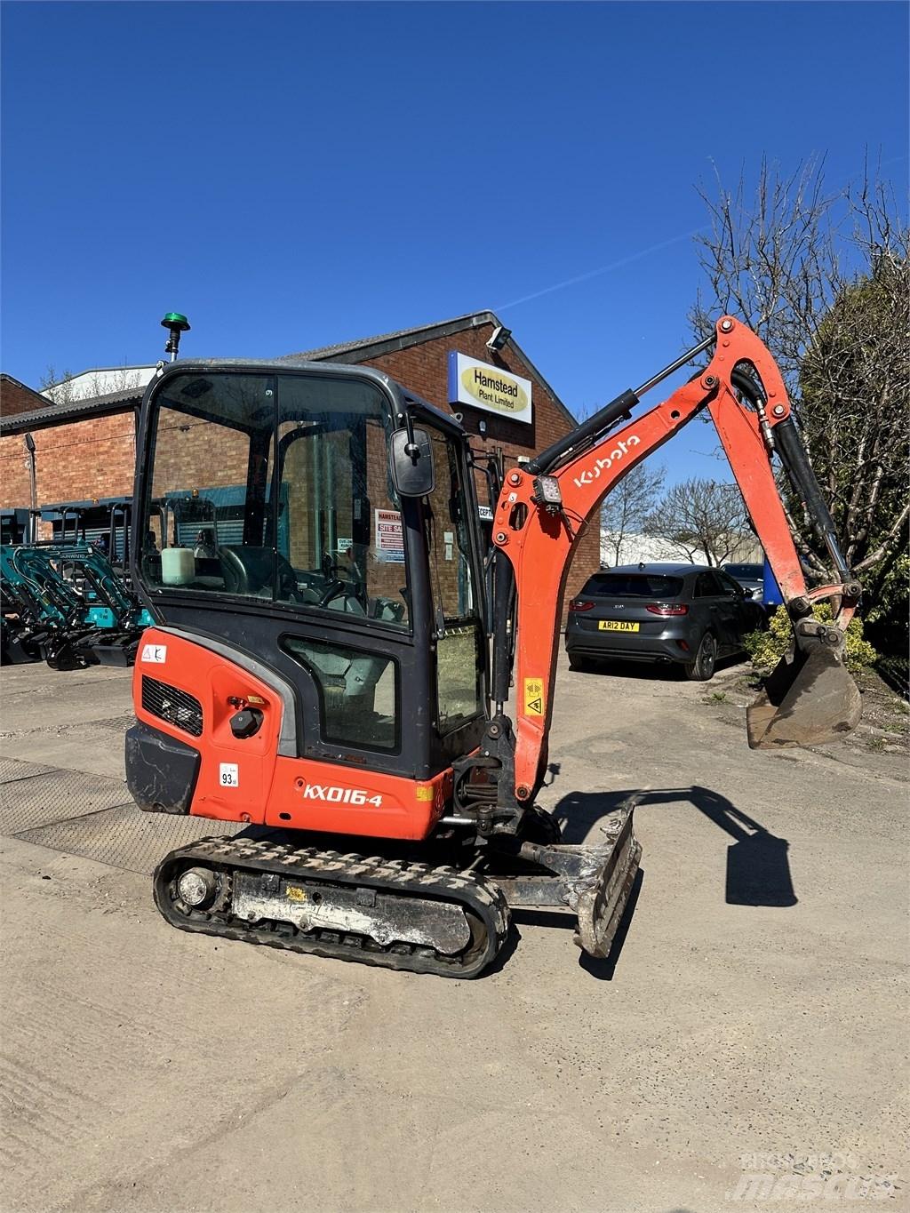 Kubota KX 016-4 Minigraafmachines < 7t