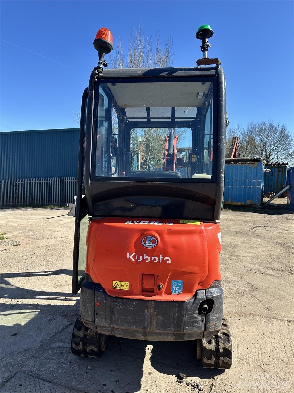 Kubota KX 016-4 Minigraafmachines < 7t