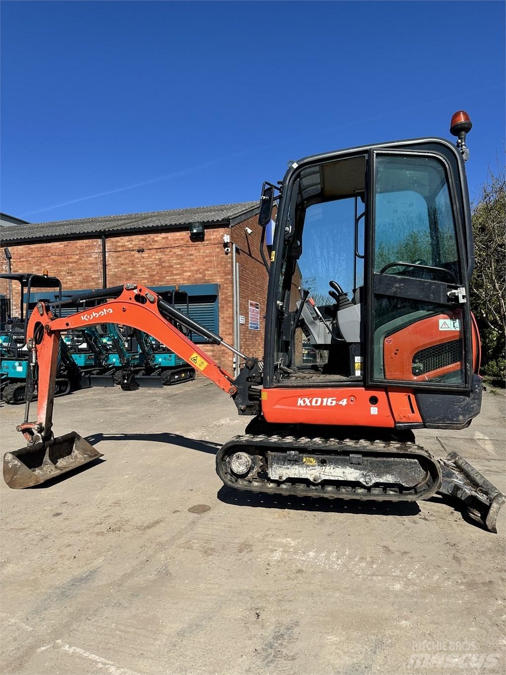 Kubota KX 016-4 Minigraafmachines < 7t