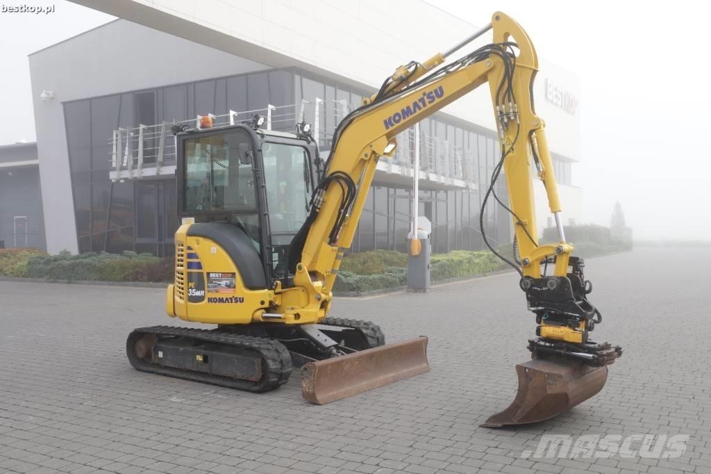 Komatsu PC 35 MR-5 Minigraafmachines < 7t