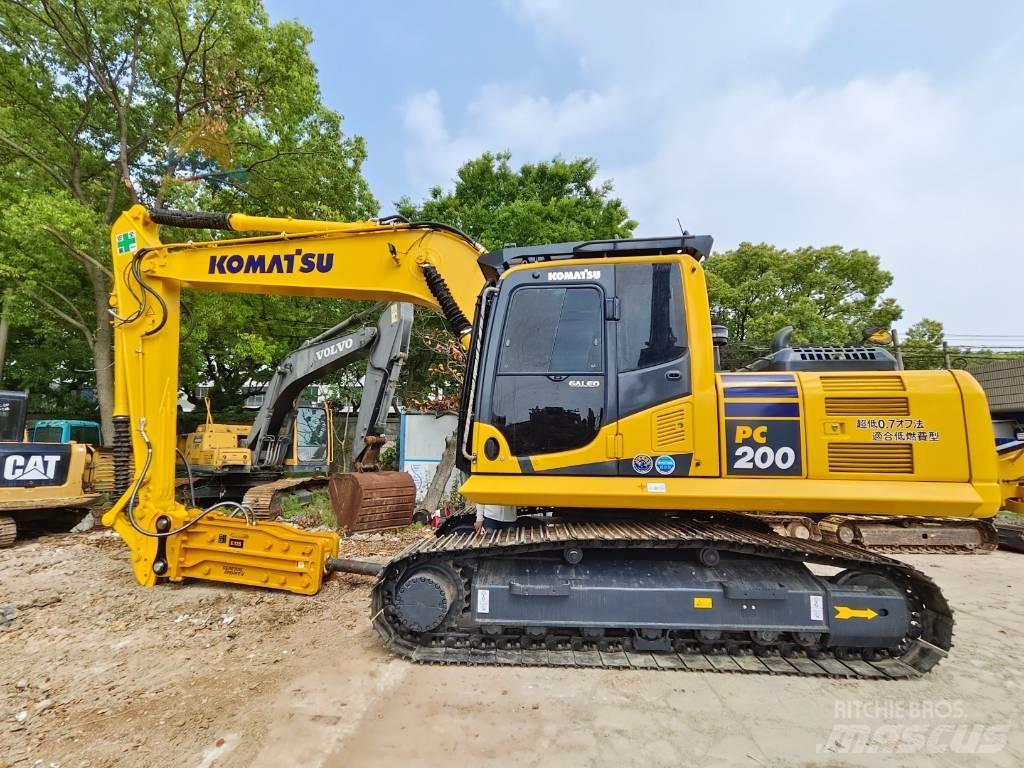 Komatsu PC 200-8 Rupsgraafmachines