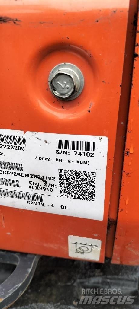 Kubota KX 019-4 Minigraafmachines < 7t