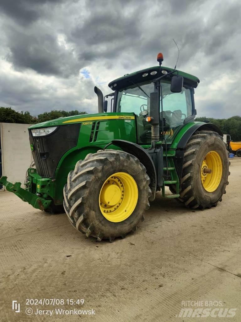 John Deere 7260 R Tractoren