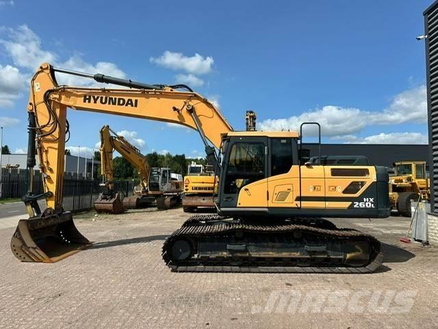 Hyundai HX 260 L Rupsgraafmachines