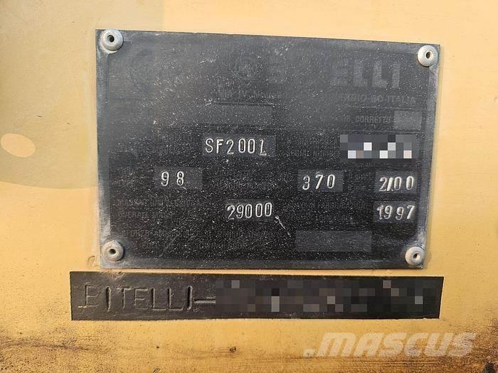 Bitelli SF200 Asfaltafwerkmachines