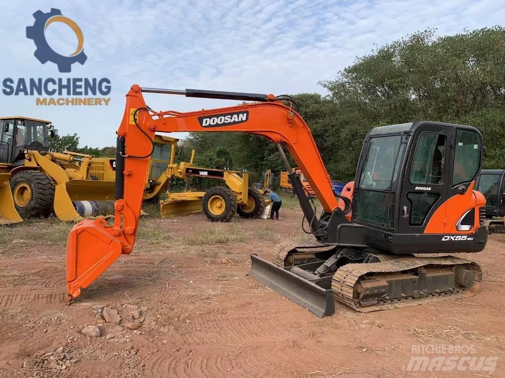 Doosan DX 55 Minigraafmachines < 7t