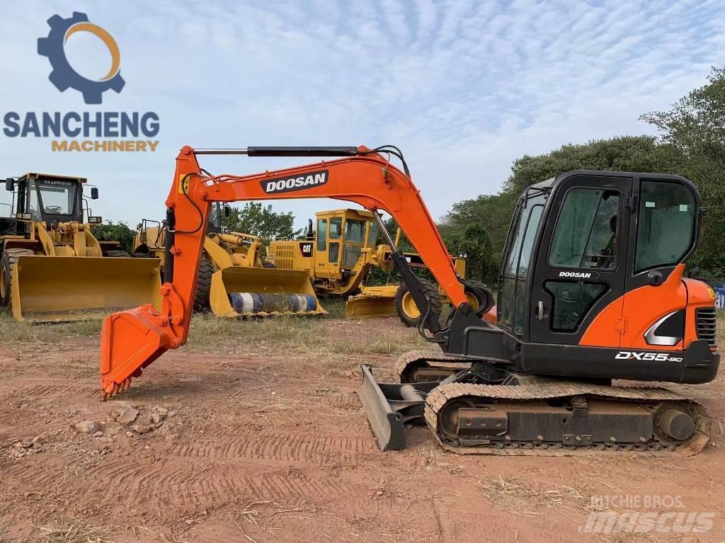Doosan DX 55 Minigraafmachines < 7t