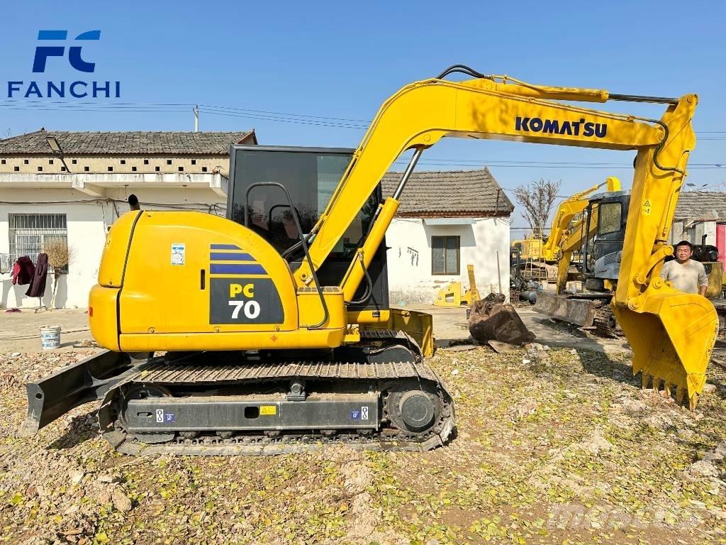 Komatsu PC 70-8 Rupsgraafmachines