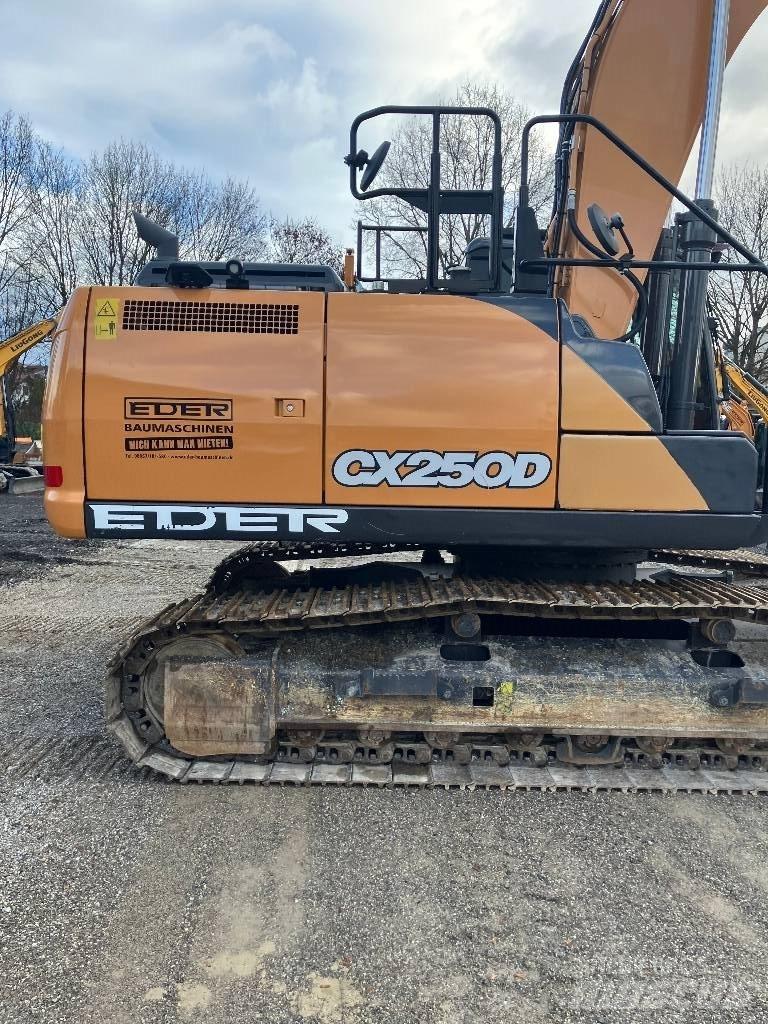 CASE CX 250 D Rupsgraafmachines