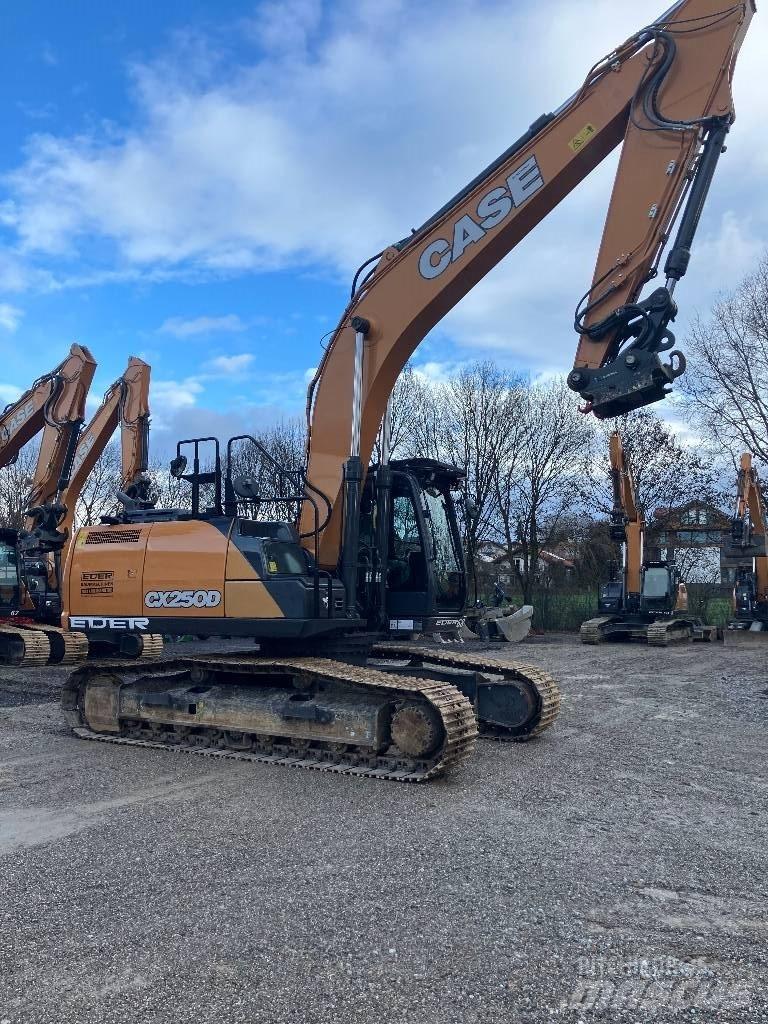 CASE CX 250 D Rupsgraafmachines