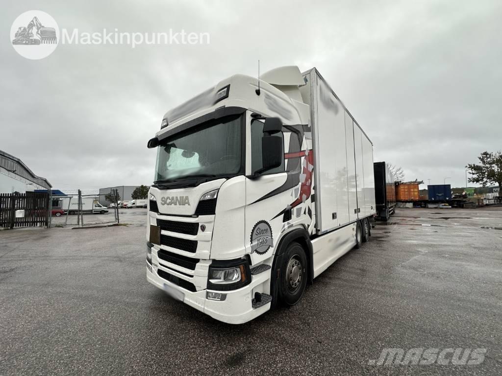 Scania R 540 Bakwagens met gesloten opbouw