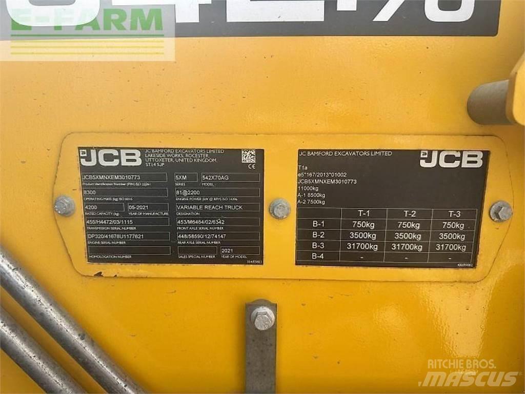 JCB 542-70 Verreikers voor landbouw