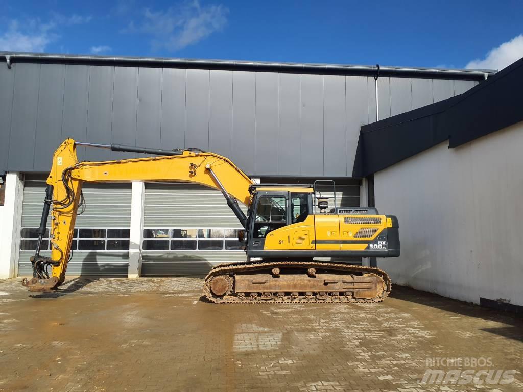 Hyundai HX 300 L Rupsgraafmachines
