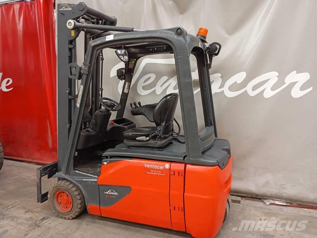 Linde E 16 Elektrische heftrucks