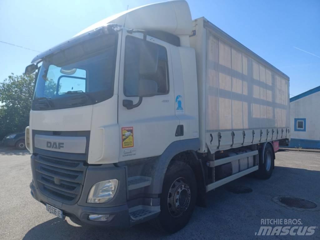 DAF CF 400 Schuifzeilopbouw