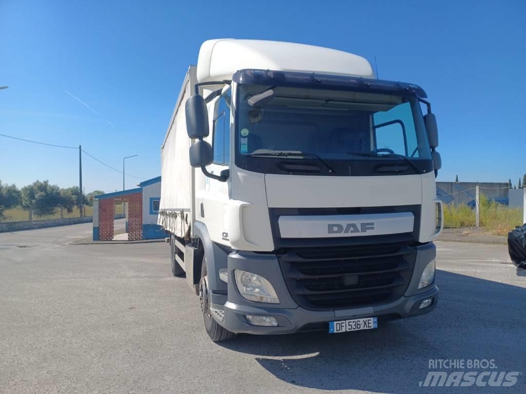 DAF CF 400 Schuifzeilopbouw