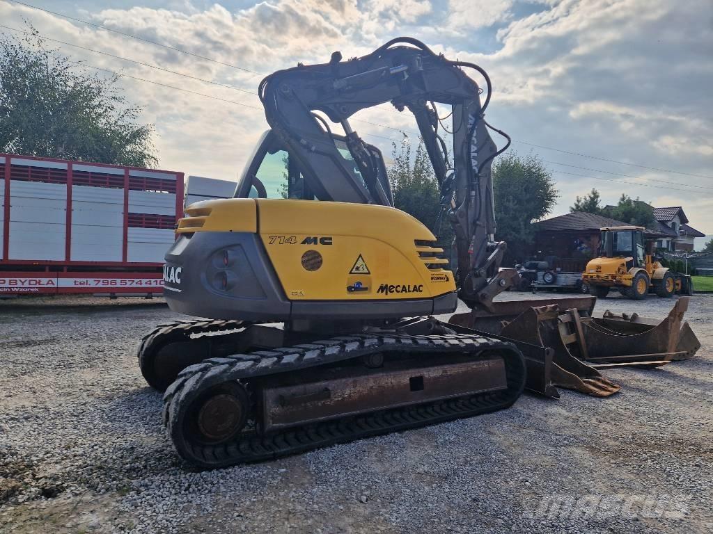 Mecalac 714 MC Rupsgraafmachines