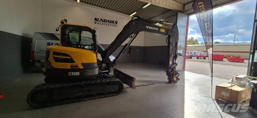 Volvo ECR 88 D Midigraafmachines 7t - 12t
