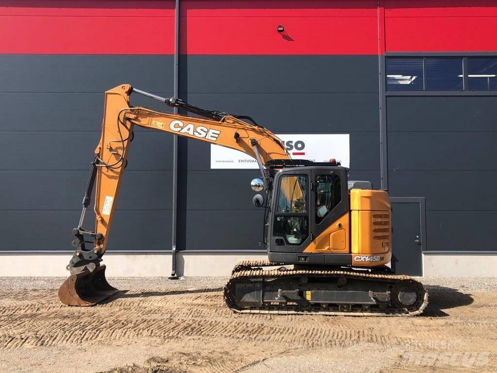 CASE CX 145D SR Rupsgraafmachines