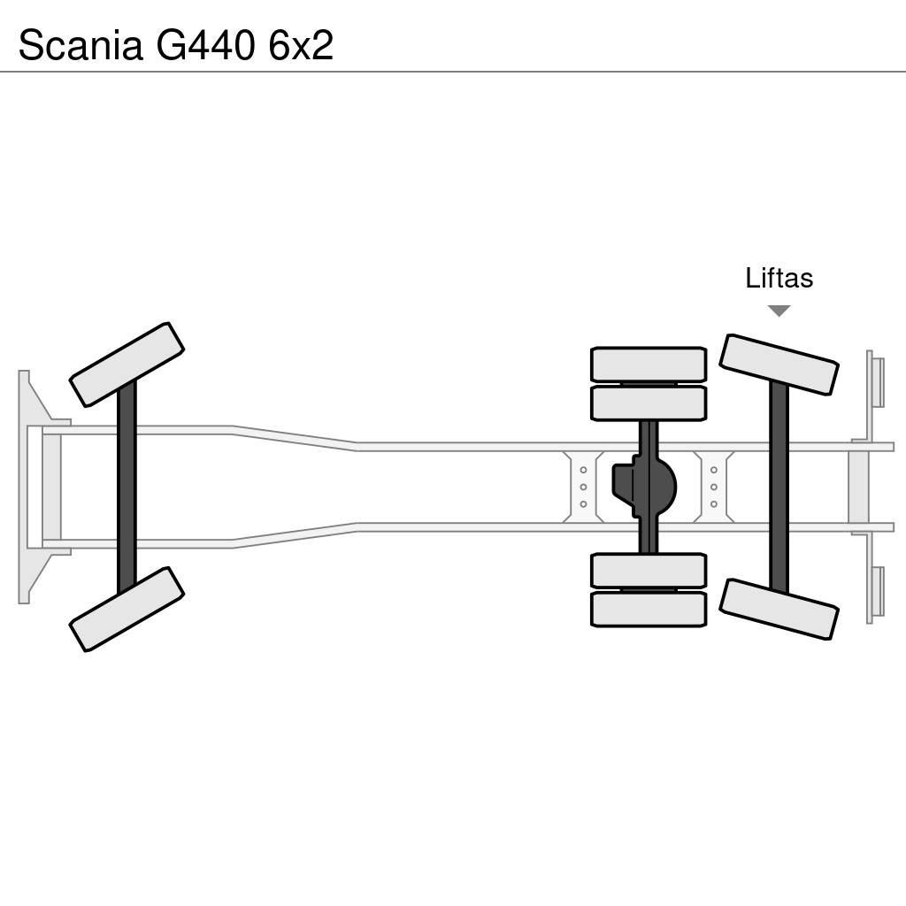 Scania G440 6x2 Portaalsysteem vrachtwagens