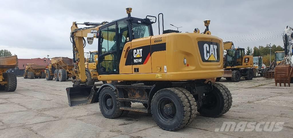 CAT M314 F Wielgraafmachines