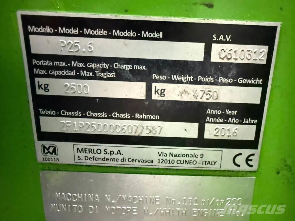 Merlo P25.6 Verreikers