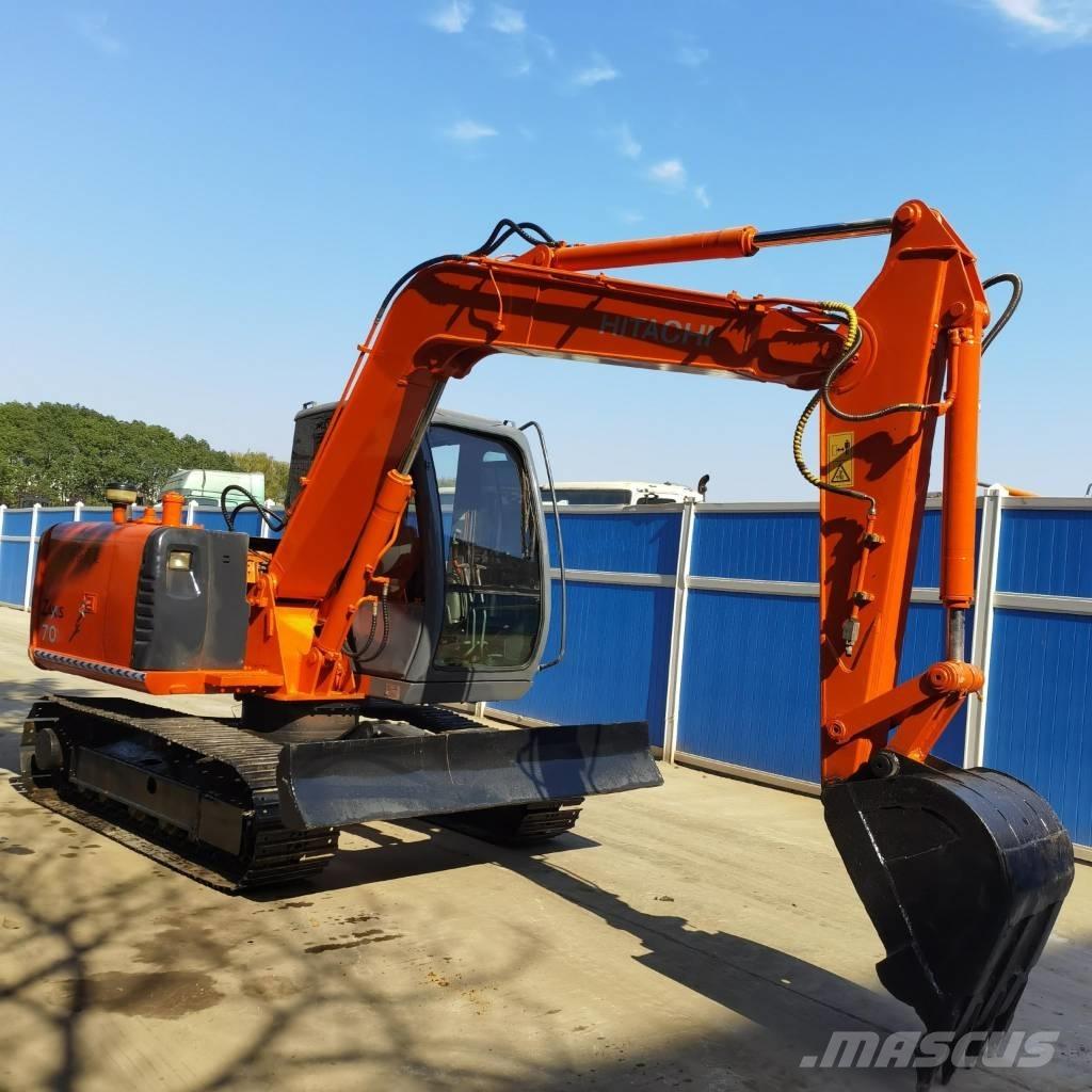 Hitachi ZX70 Midigraafmachines 7t - 12t