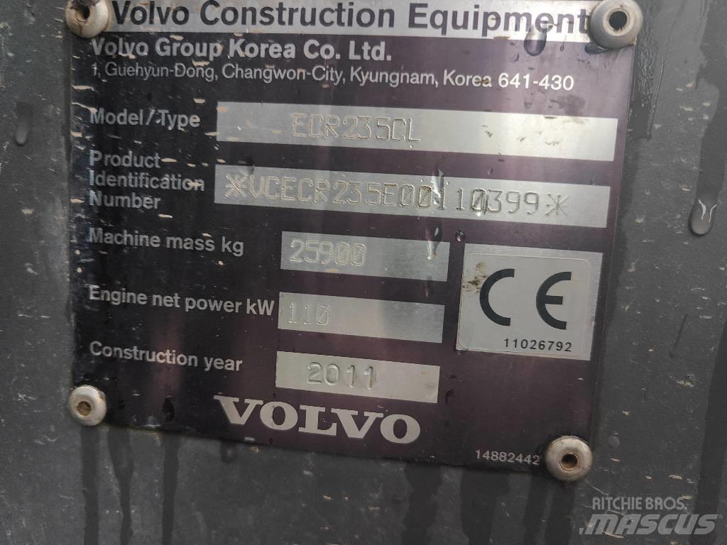 Volvo ECR 235 C L Rupsgraafmachines