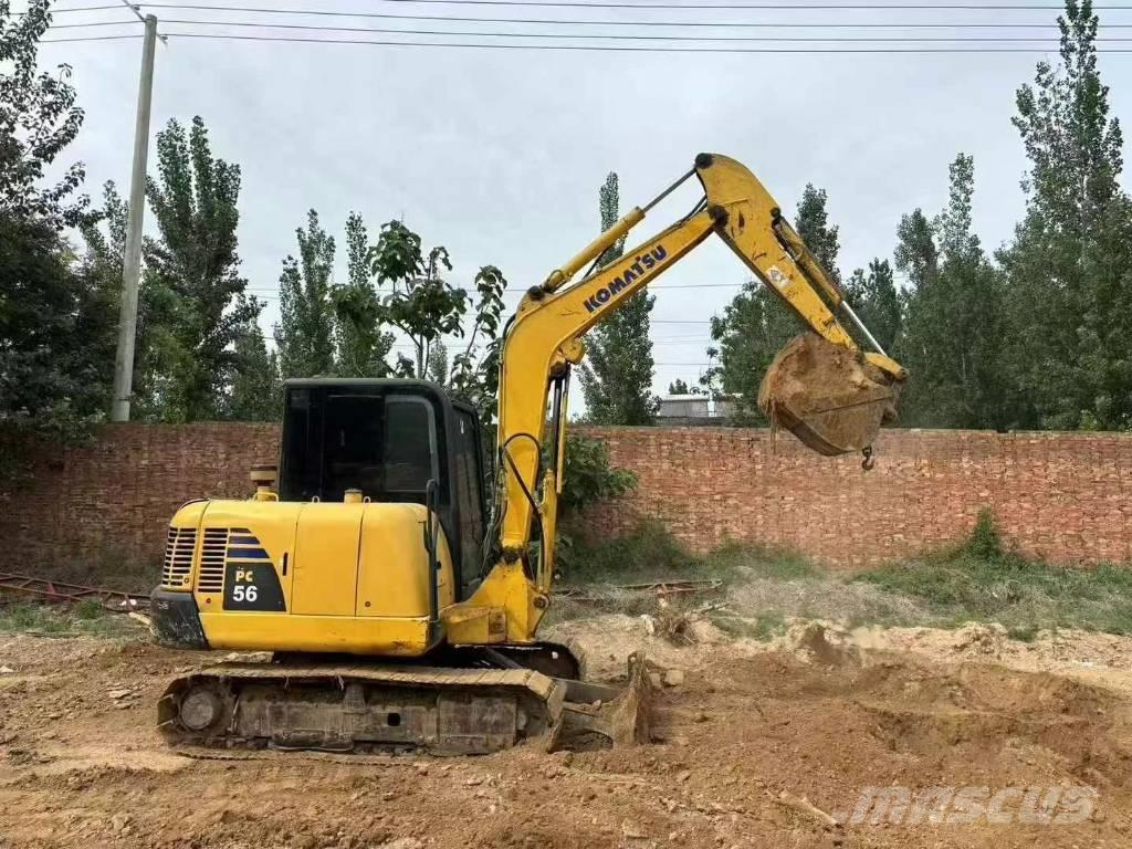 Komatsu PC 56 Rupsgraafmachines