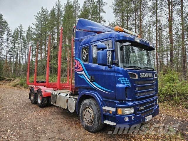 Scania R 730 Hout-Bakwagens