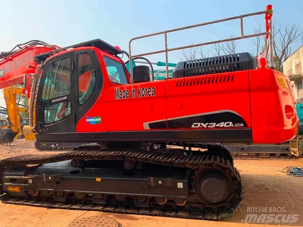 Doosan DX 340 LCA Rupsgraafmachines
