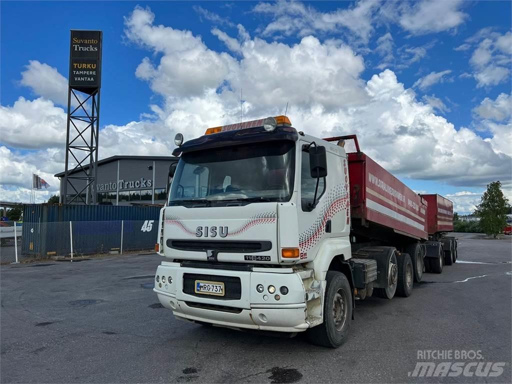 Sisu E11M-420 8X4 Kipper
