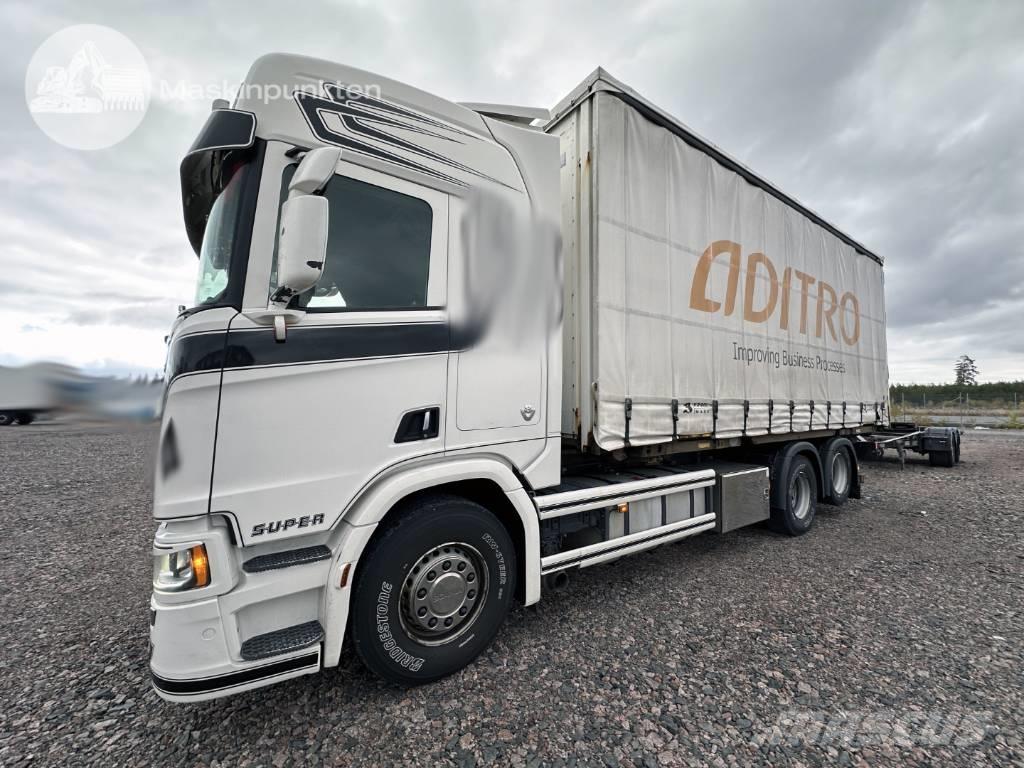 Scania R 580 Containerchassis