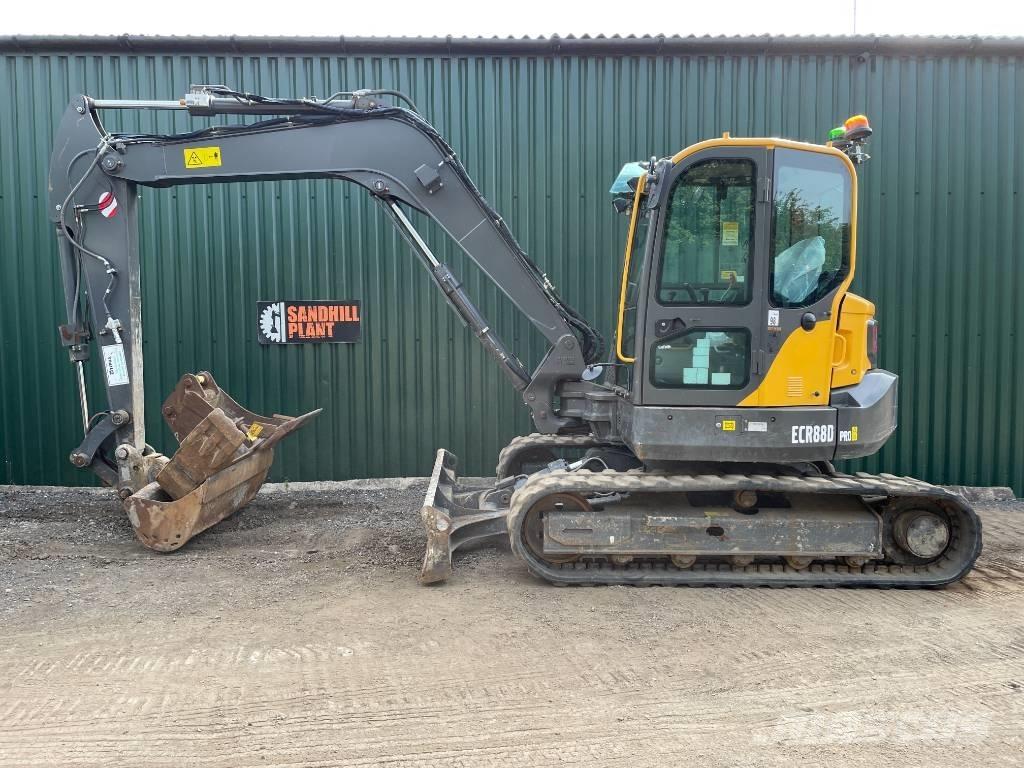Volvo ECR 88 D PRO Midigraafmachines 7t - 12t