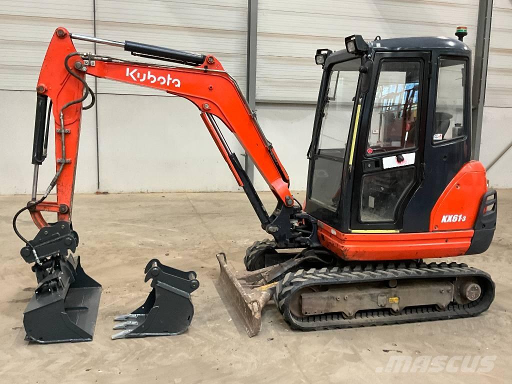 Kubota KX 61-3 Minigraafmachines < 7t