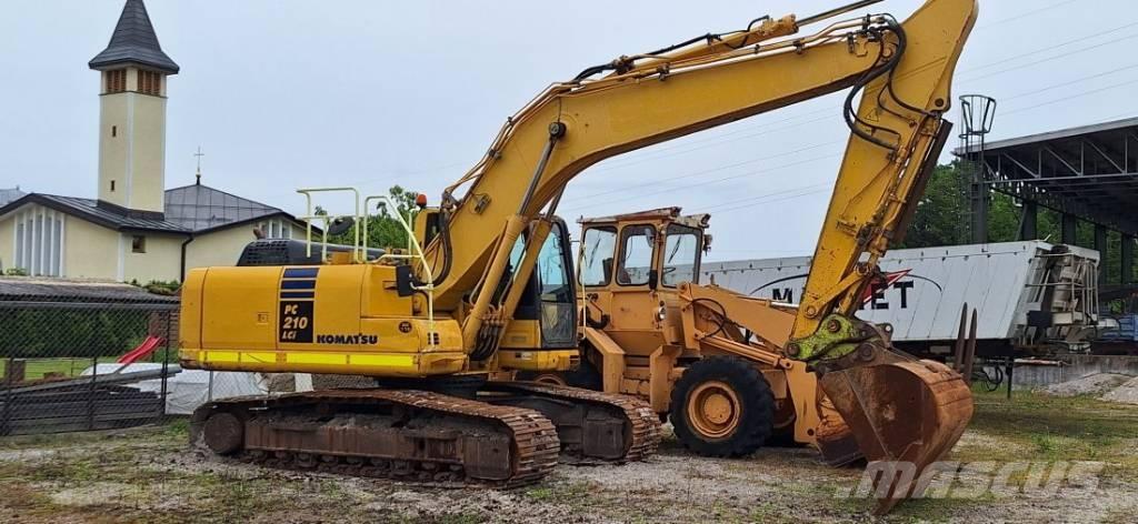 Komatsu PC 210 Rupsgraafmachines