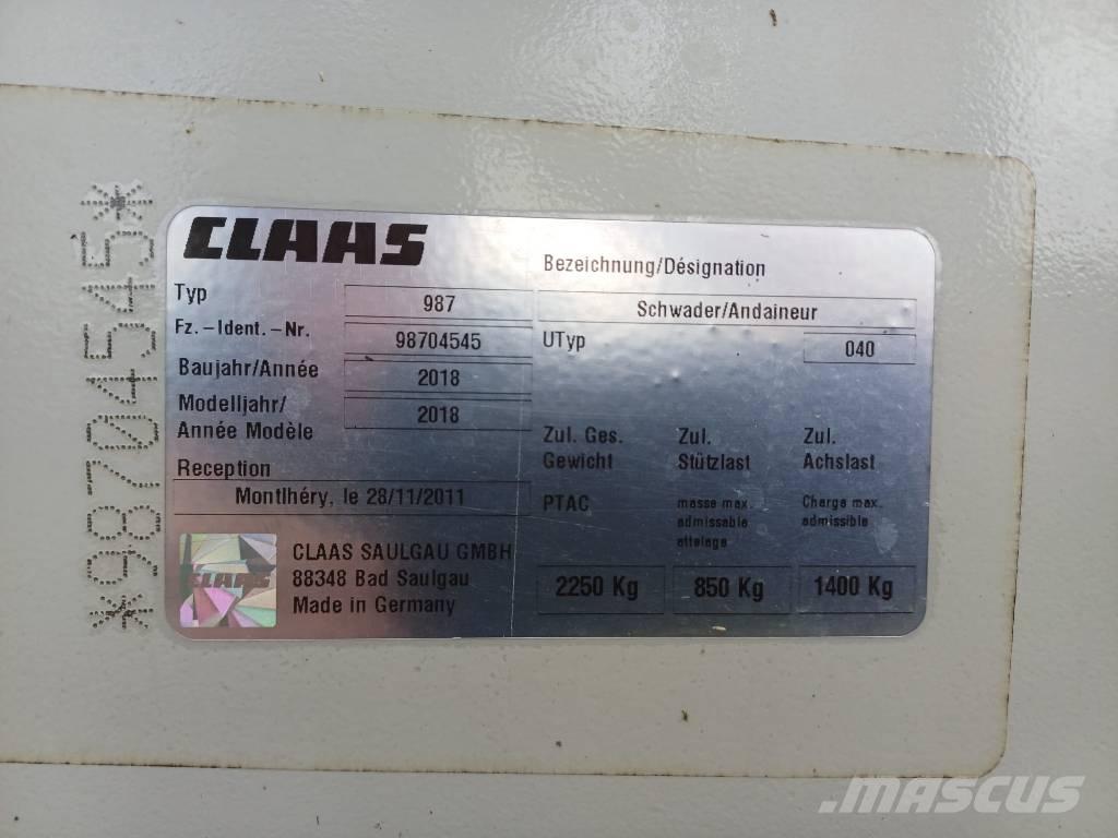 CLAAS Liner 2800 Zwadharken